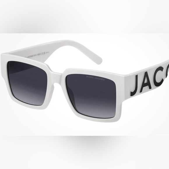 Marc Jacobs NEW White and Black Square Sunglasses main image 6